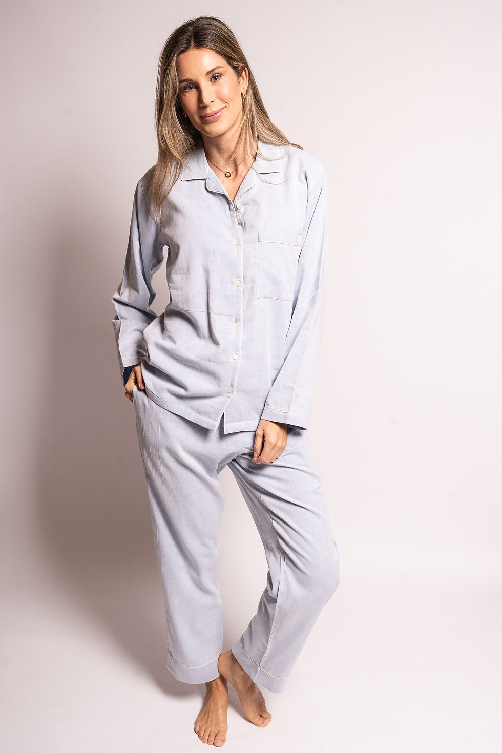 Pyjama unisex 3 couches blue