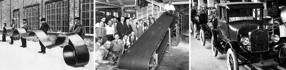 The history of conveyors