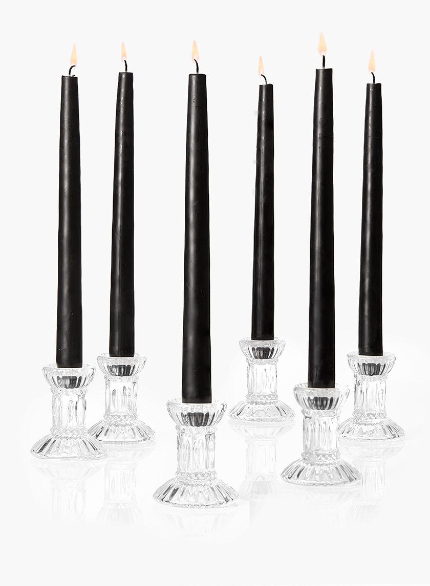 Crystal Taper Candles