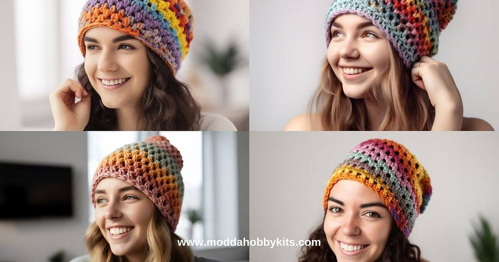 Free Crochet Beanie Patterns