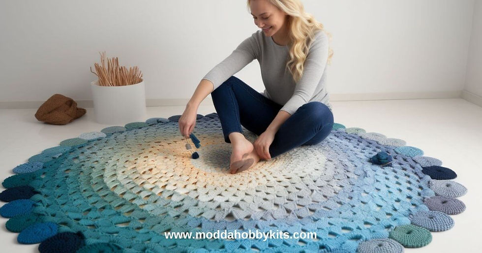 change colors in crochet