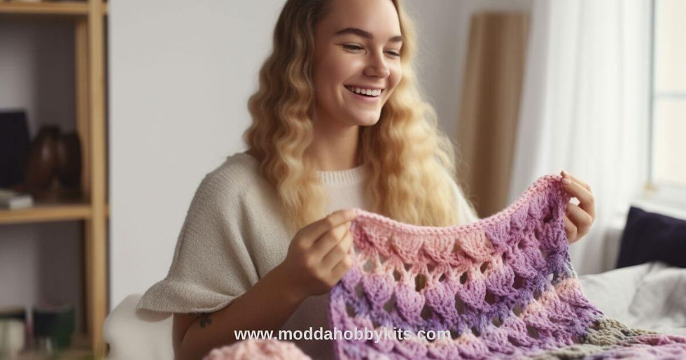 learn to crochet front loop only and back loop only