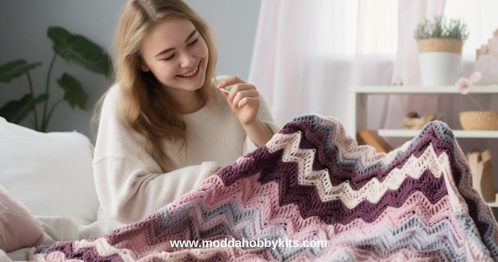 Crochet Blanket Tutorial