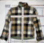 Thumbnail: XSmall Brown Plaid and Mint shirt