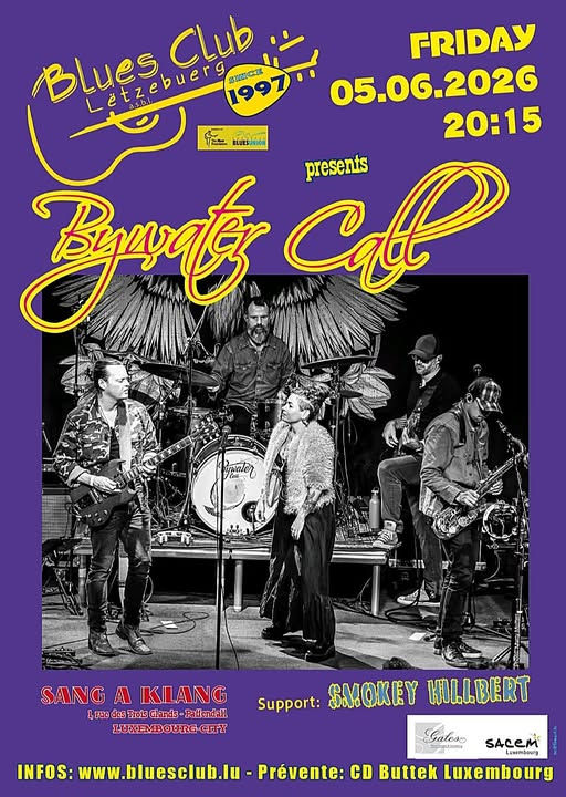 CD BUTTEK NEWSLETTER #21 from May 22, 2026 (Peter Gabriel, Maite Kelly, Rolling Stones,...+ CONCERT TICKETS PRESALE : BYWATER CALL)