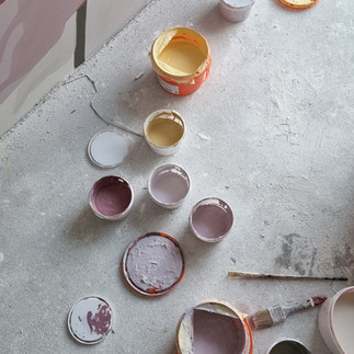 blick auf farbeimer, work in progress