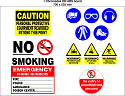 Various information PPE Board