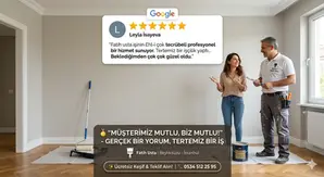 Beylikdüzü boyacı ustası Fatih Usta profesyonel boya badana referans görseli