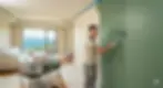 Mimarsinan boyacı ustası Fatih Usta, Büyükçekmece profesyonel daire boyama ve titiz işçilik uygulaması