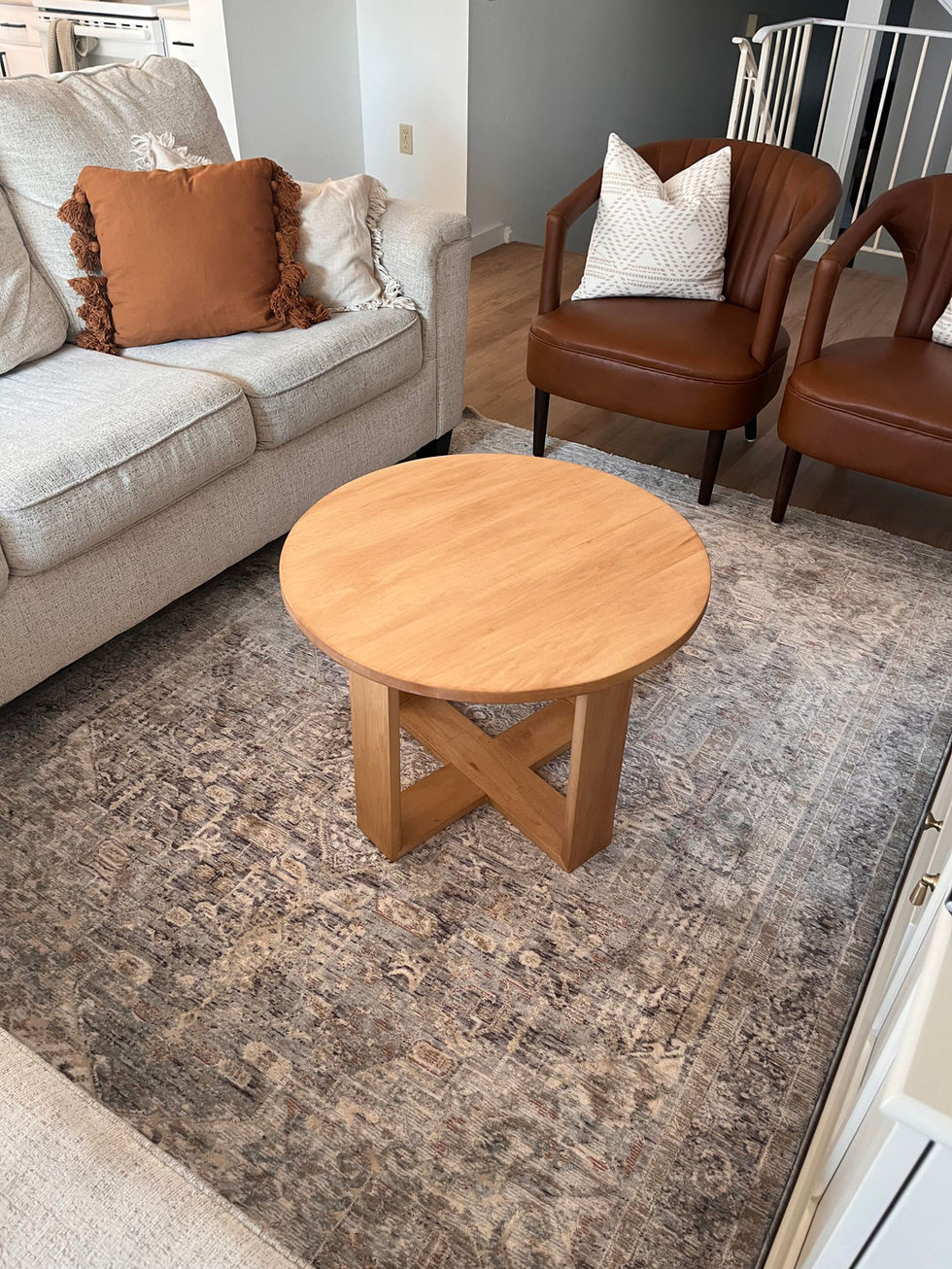 round coffee table
