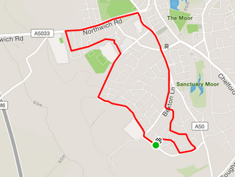 Start times and route