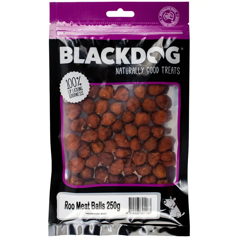 Roo Meatballs 250g - BLACKDOG