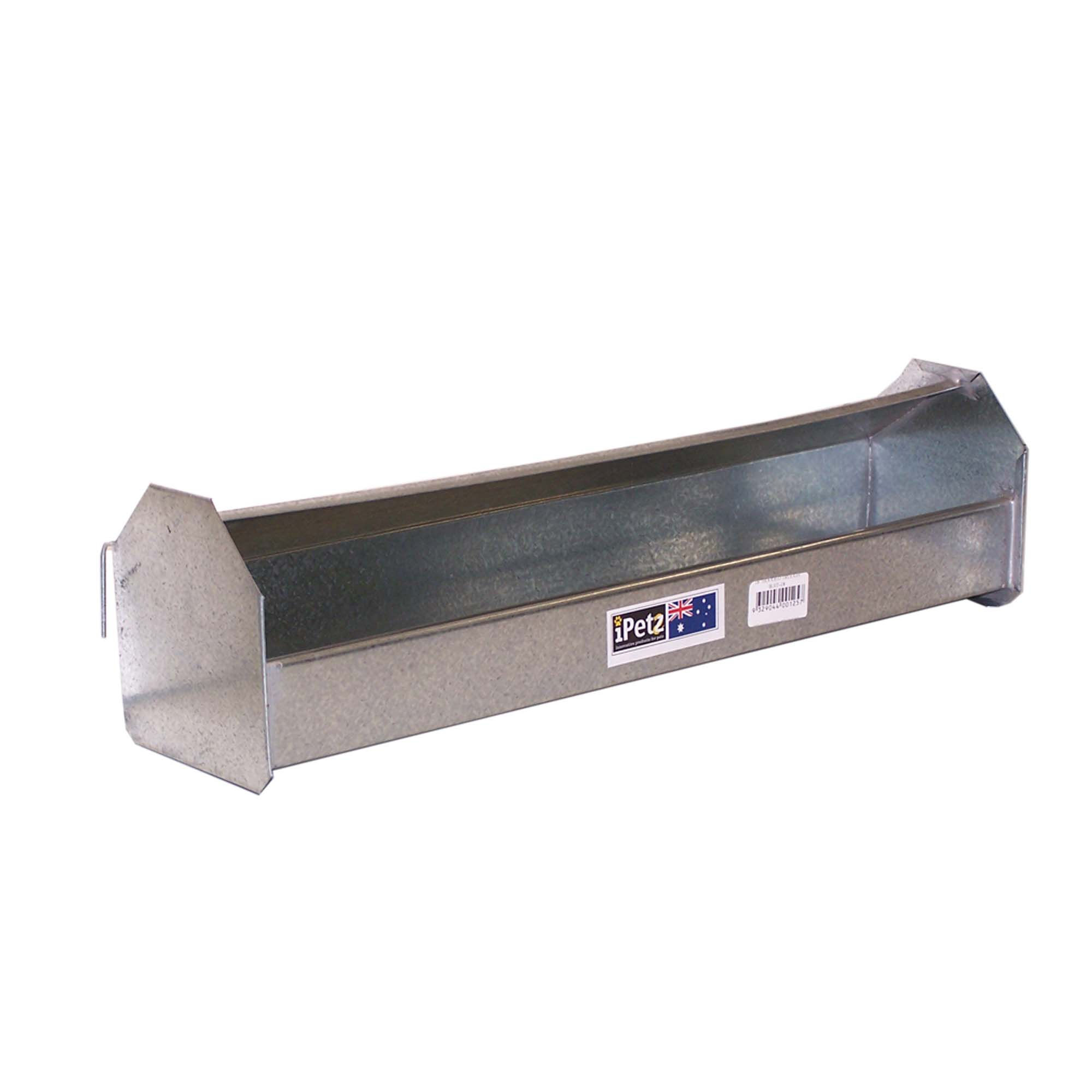 Galvanised Hooded Poultry Trough - IPZ