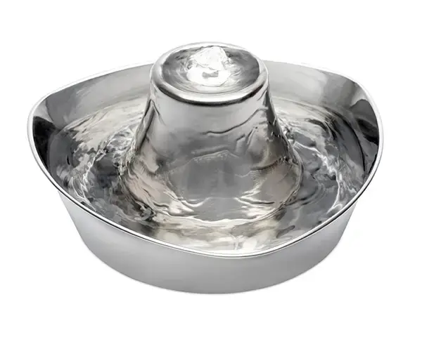 Seaside Stainless Steel Pet Fountain 1.8L -PETSAFE