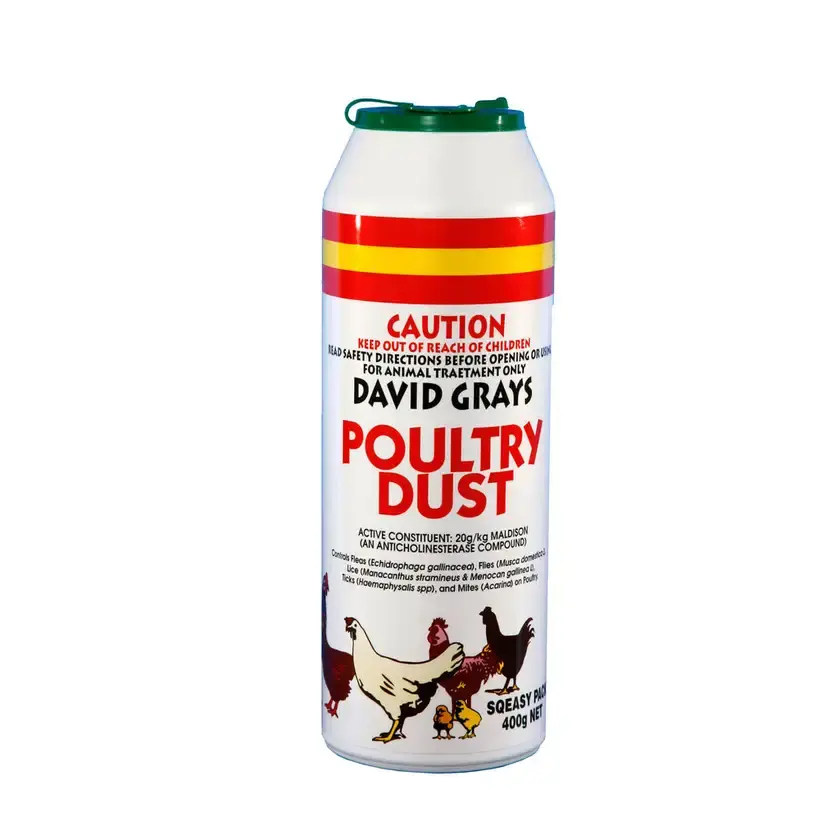 David Greys Poultry Dust 400g-DINE A CHOOK