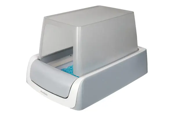 Thumbnail: ScoopFree Litter Box Gray Hood -PETSAFE