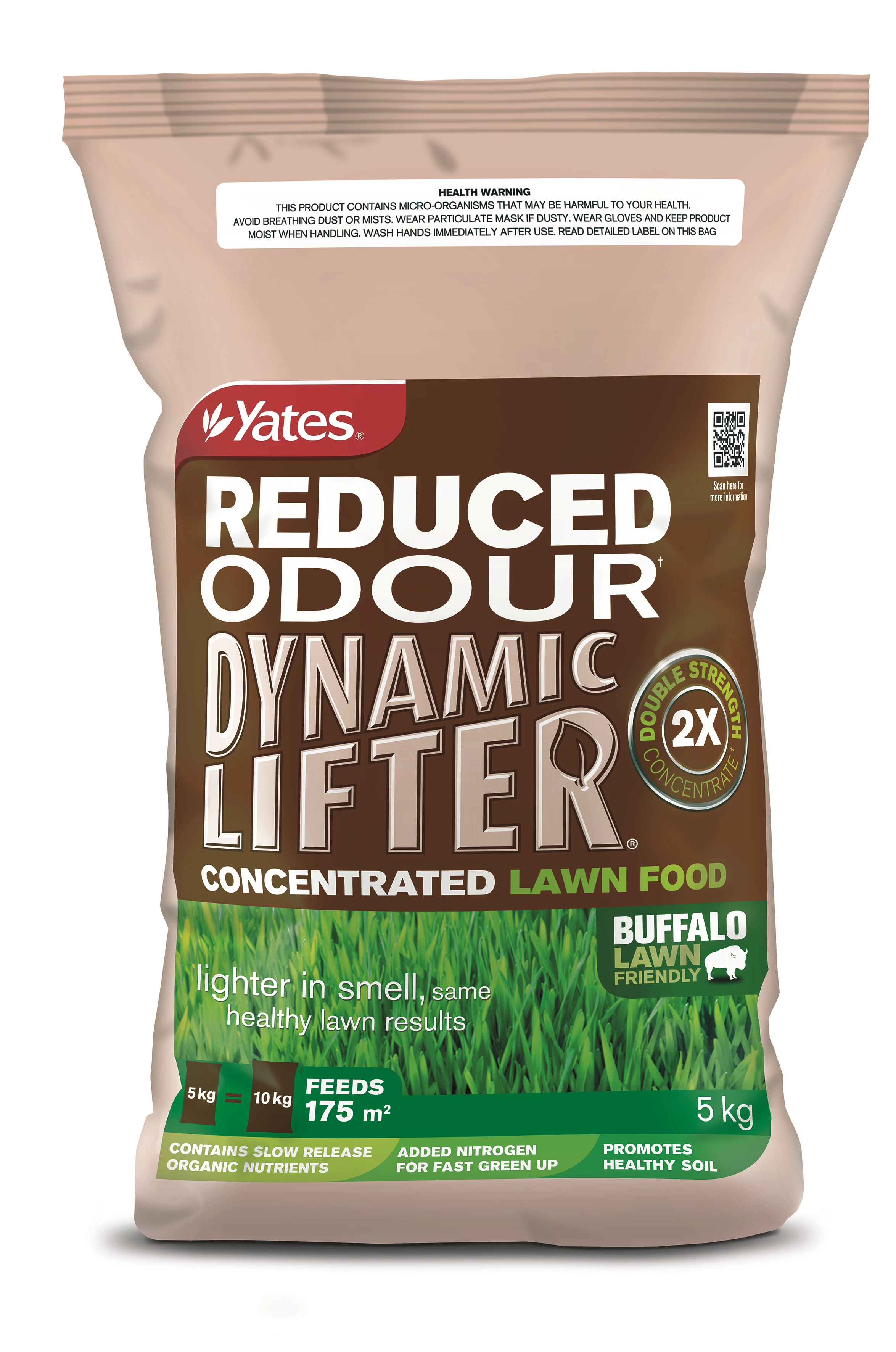 Dynamic Lifter Reduced Odour Lawn Food 5kgYATES Bringelly