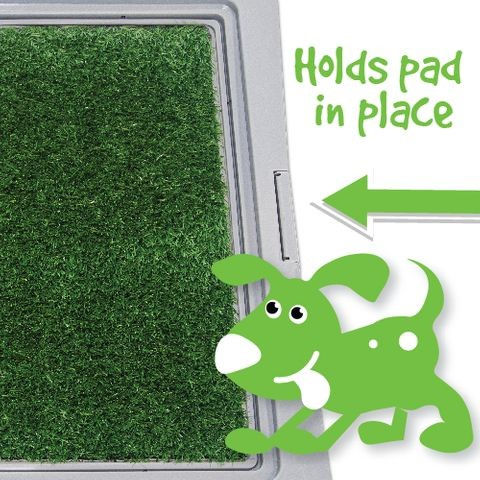 Thumbnail: TRAINING PAD HOLDER WITH GRASS - BAINBRIDGE