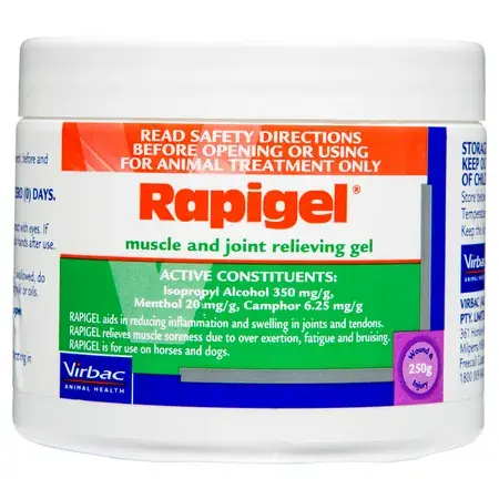 Rapigel Muscle & Joint Gel 250g-VIRBAC