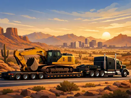 CAT Excavator Transport Phoenix: Plan the Move Right