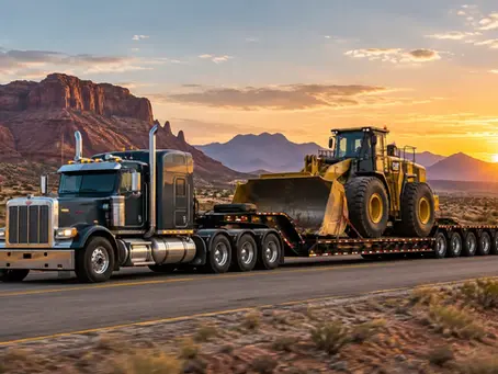 How to Transport Wheel Loaders Without Delays