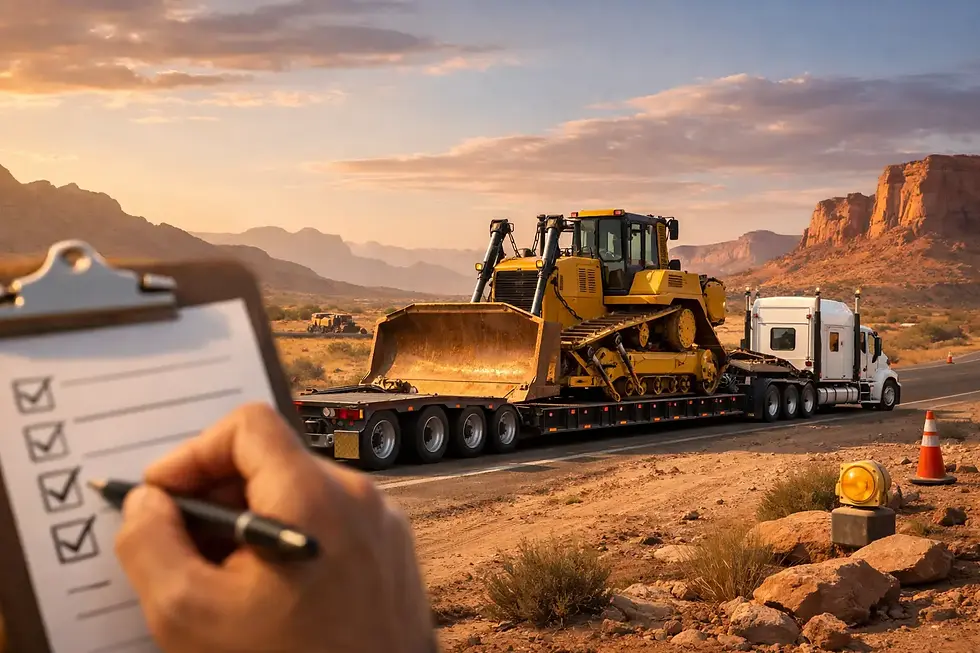 Dozer Transport Planning Checklist for Heavy Haul