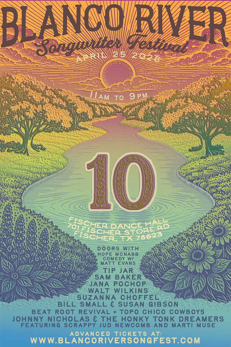 10th Annual Blanco River Songwriter Festival
