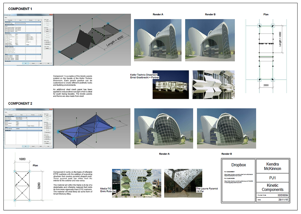 PJ1_Kinetic_Components_Revit