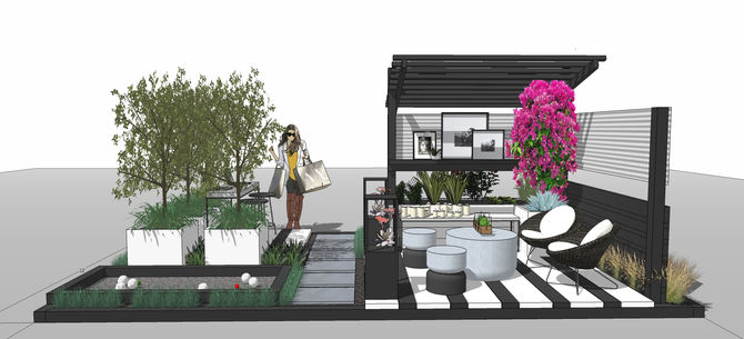 CBLD to be featured at South Coast Plaza's Spring Garden Show.