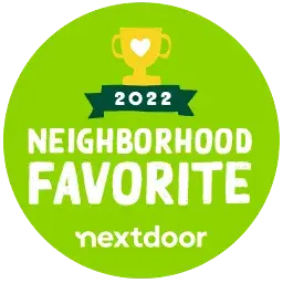 We won a Nextdoor 2022 Neighborhood Favorite award!