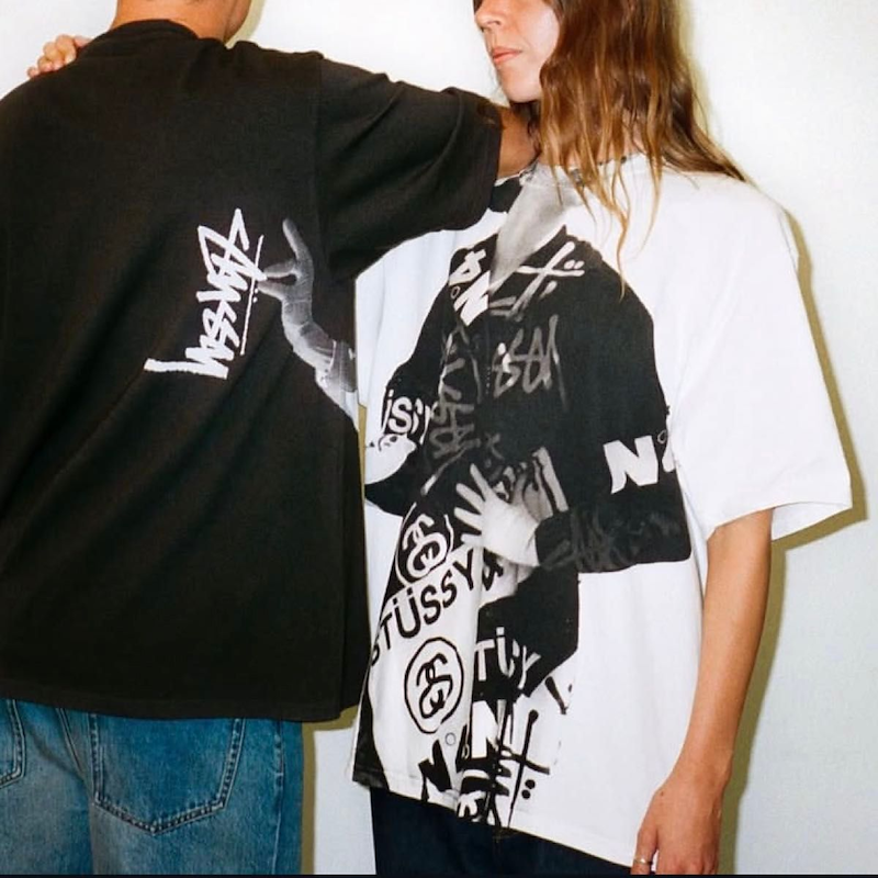 Thumbnail: [STS-001] Stussy Paris T-Shirt Faded Black