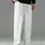 섬네일: [UBLP-025] URBAN'S Drawstring Waist Straight Leg Pants - White