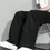 섬네일: [UBLP-027] Men Drawstring Waist Straight Leg Pants - Black