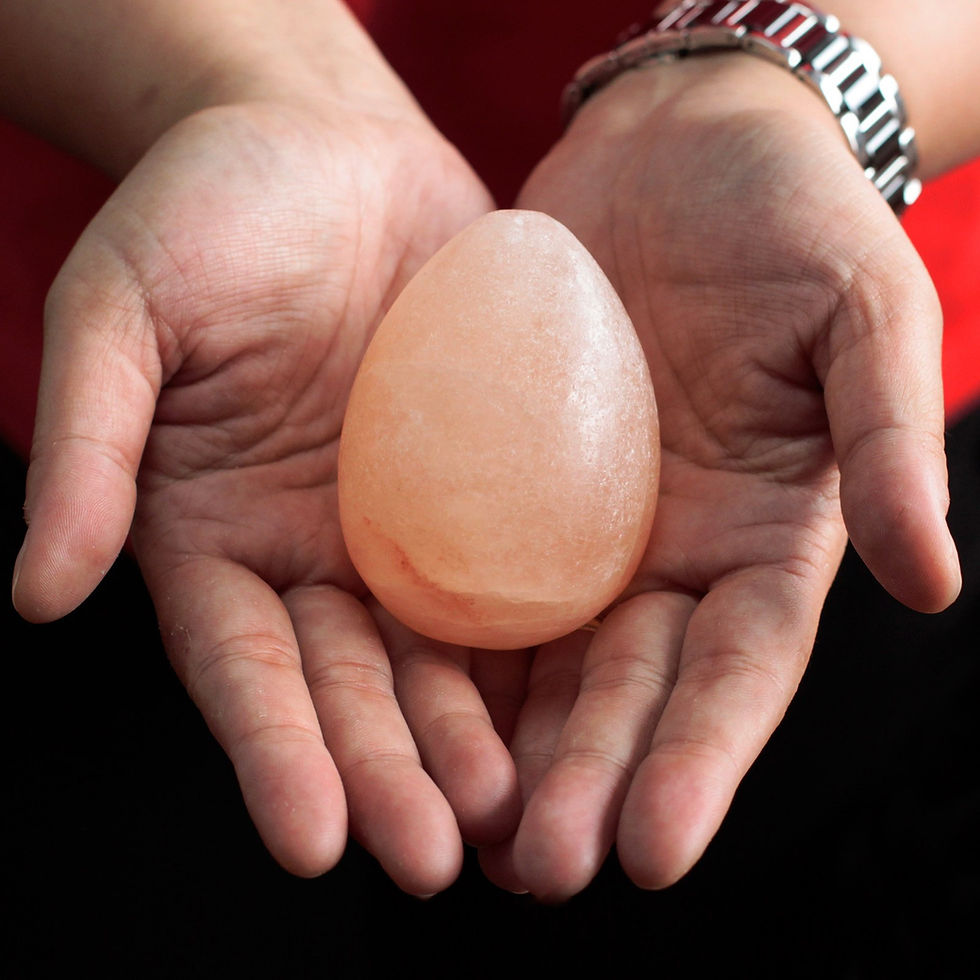 Thumbnail: Deodorizing stones - Himalayan salt egg