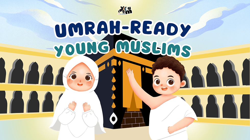 Umrah-Ready Young Muslims
