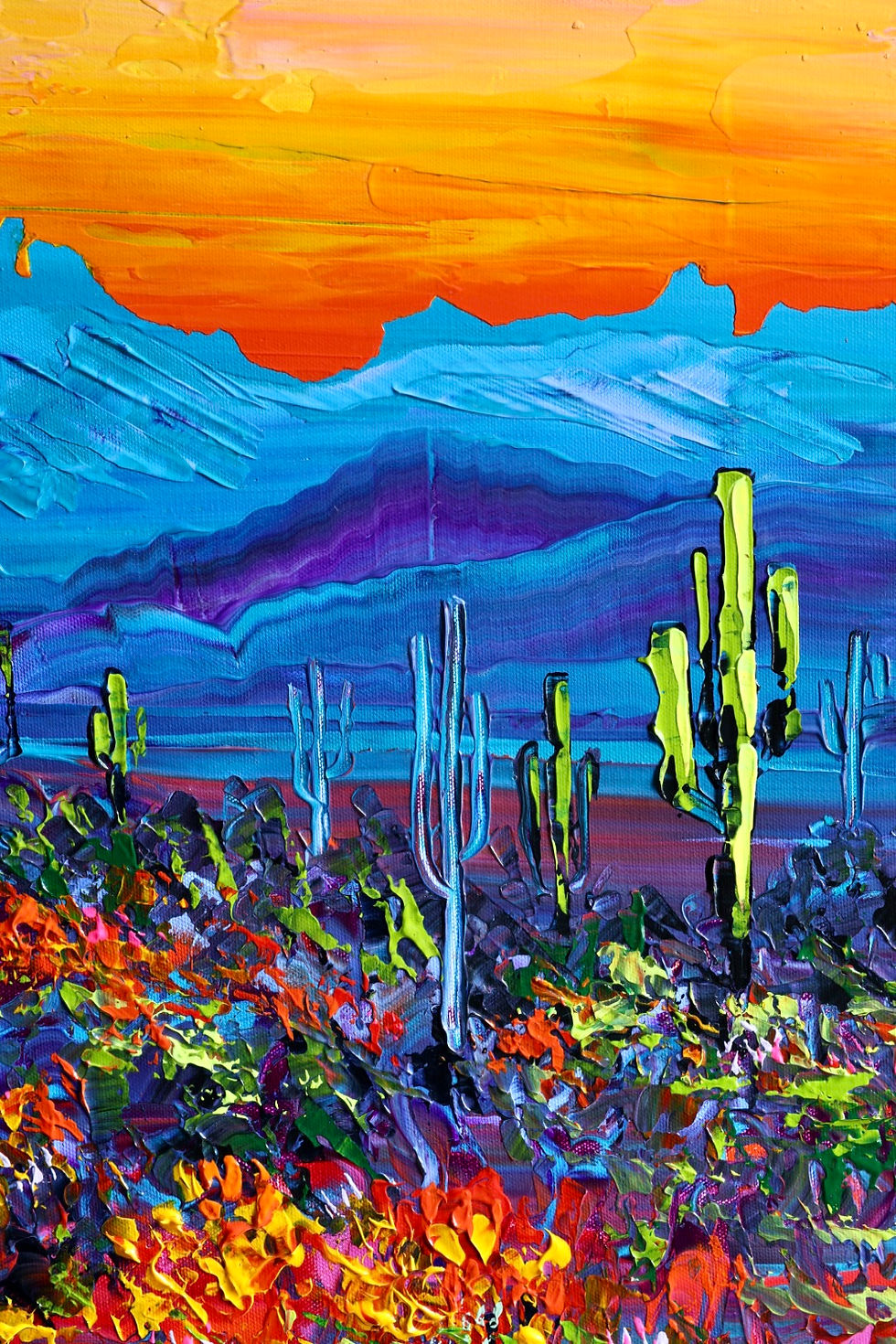 Thumbnail: Wildflowers & Saguaros