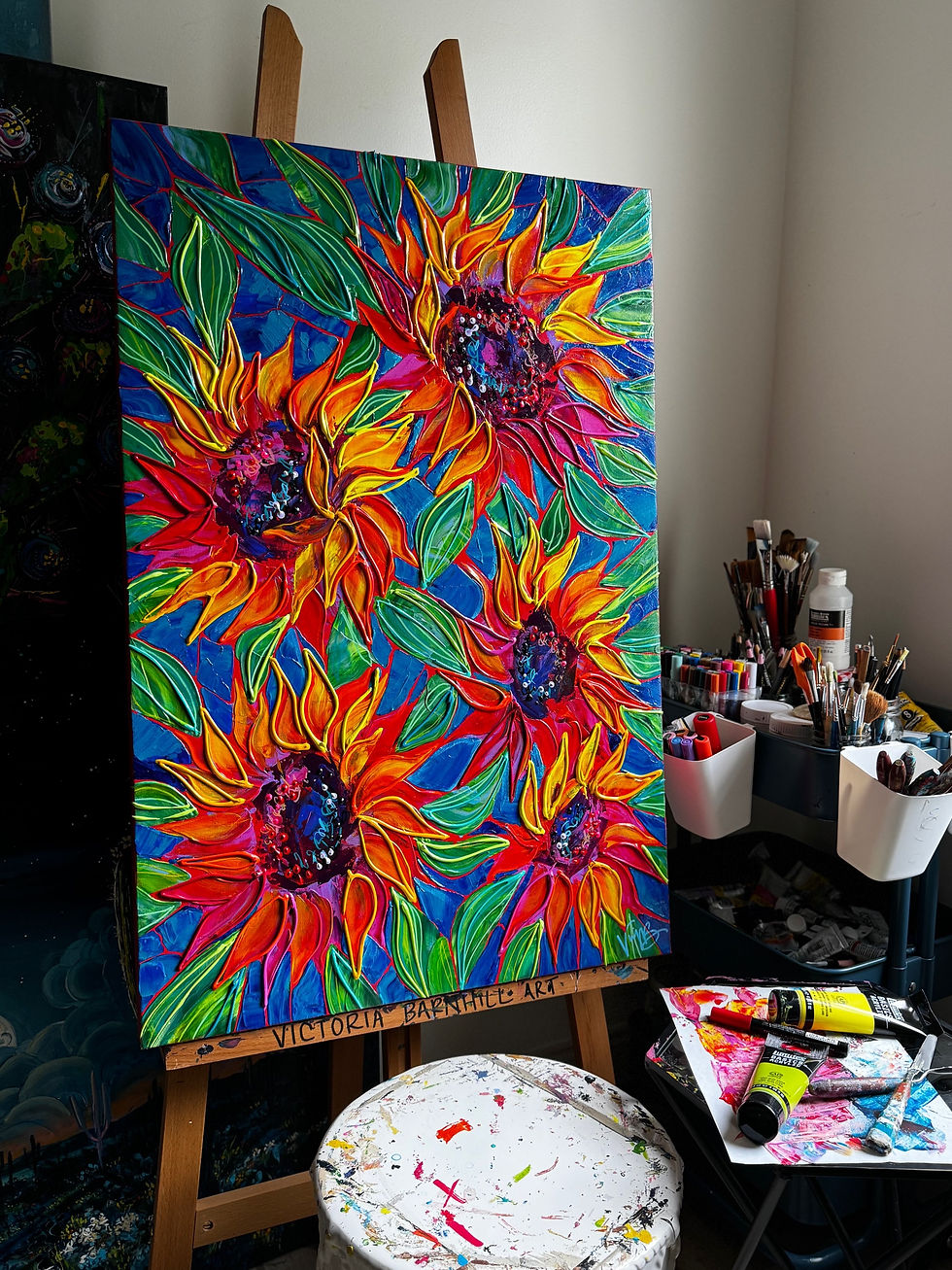 Thumbnail: Summer Sunflowers Original