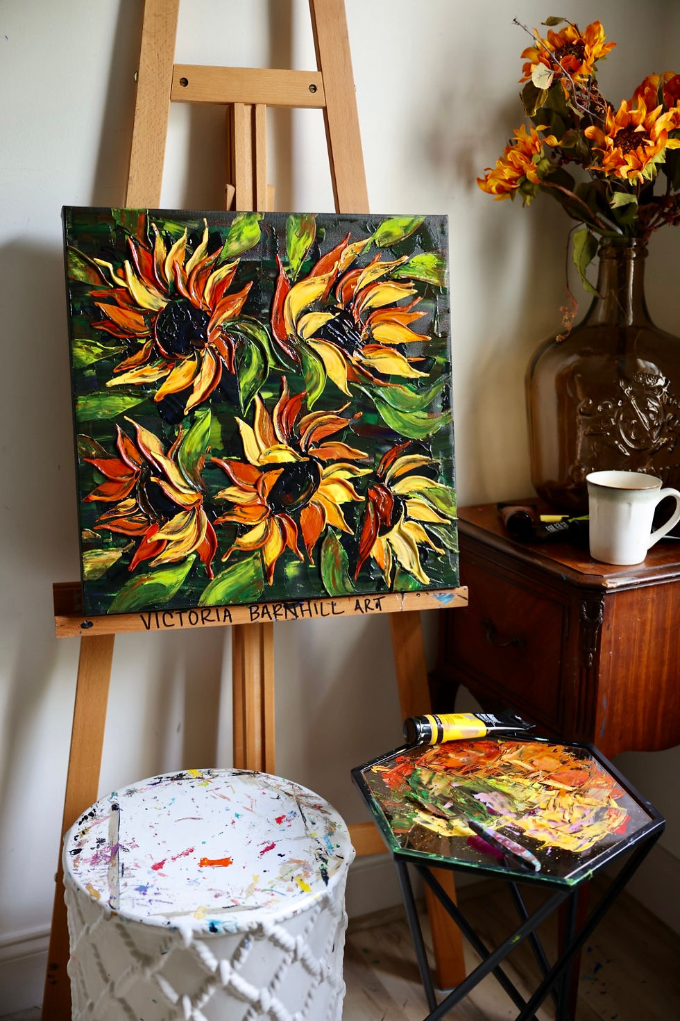 Thumbnail: Sienna Sunflowers Original