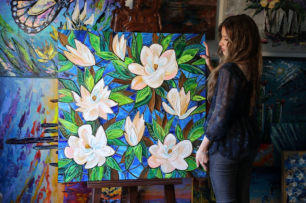 Thumbnail: Moonlit Magnolias