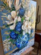 Thumbnail: Southern Blooms in Blue Original