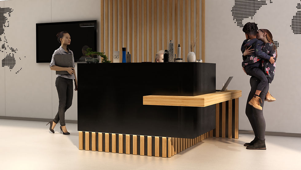 Miniatura: Rezeptionstheke R202 250x150cm Art_R20201