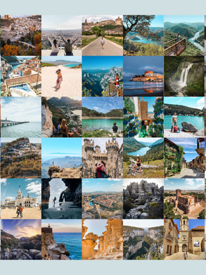 52 PROVINCIAS ESPAÑOLAS Y 52 LUGARES QUE VISITAR