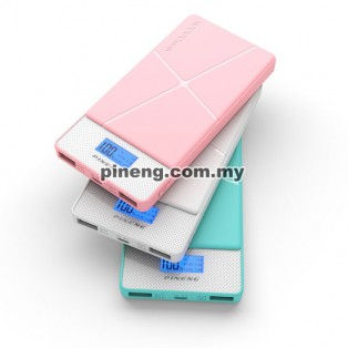 Thumbnail: NEW PINENG PN-983s 10000mAh Lithium Polymer Power Bank - Blue