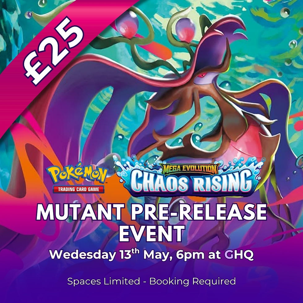 Pokemon Chaos Rising Mutant Pre-release