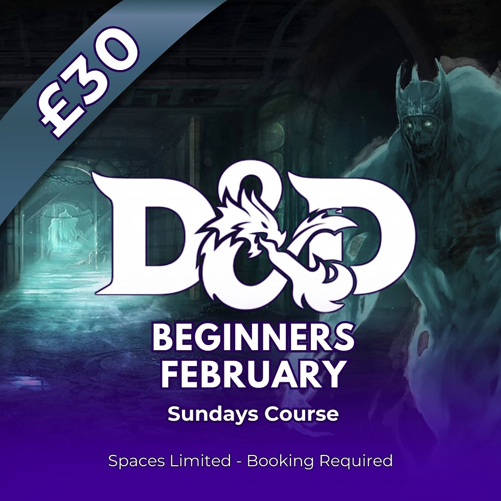 Beginnders D&D - February (Sun)