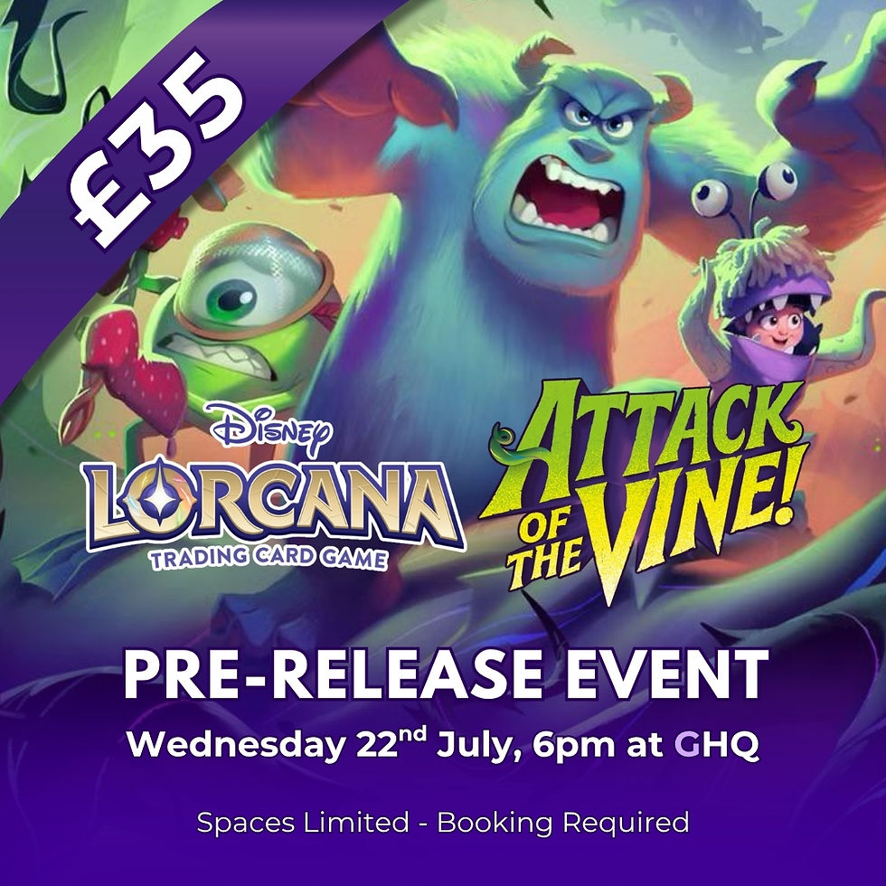 Lorcana: Attack of the Vines Prerelease