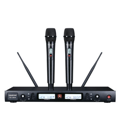 Takstar TS-8808雙通道UHF可調頻專業無線咪