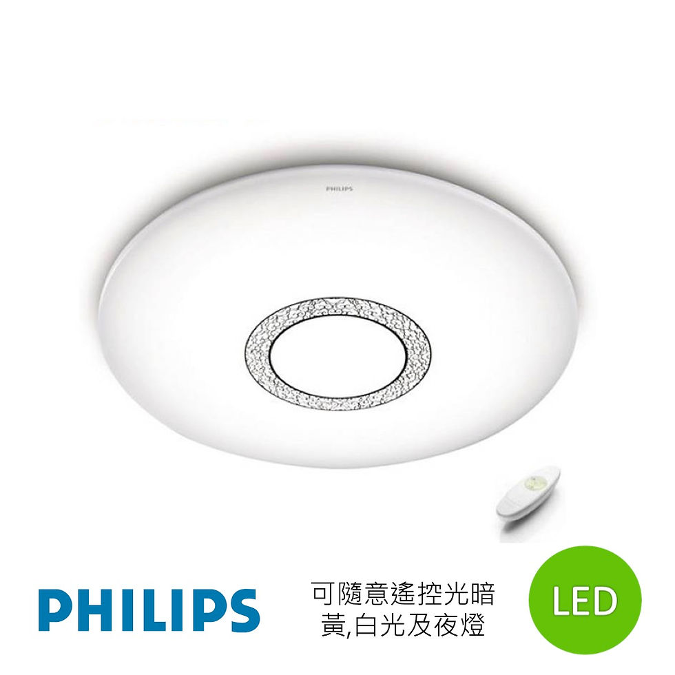 飛利浦/PHILIPS Smart 搖控LED吸頂燈61349/80W(附搖控)