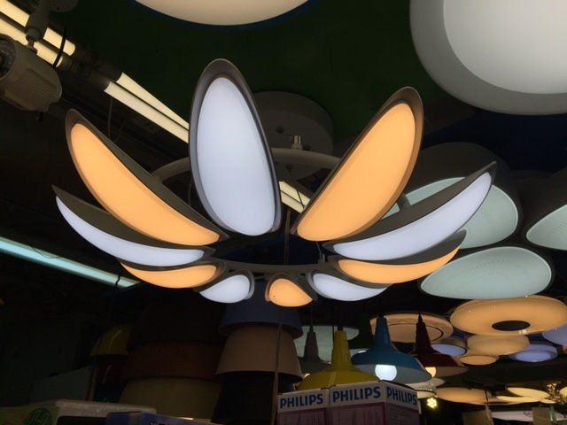 6886/10 Ten Tsuen Lotus 70WX2 LED Lamp (with shake control/adjustable color temperature)