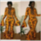 Thumbnail: Flare Sleeve Ankara Jumper